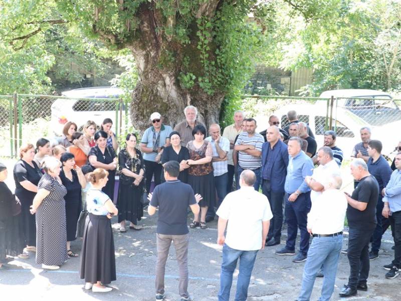 9 აგვისტოს, ცაგერის მუნიციპალიტეტში,სოფ. ორბელის მოსახლეობასთან შეხვედრა გაიმართა.